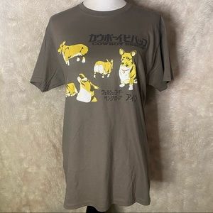 Cowboy Bebop Ein the Corgi T Shirt MED